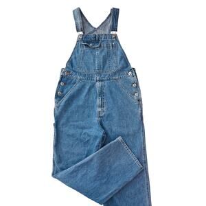 Levi's silvertab denim straight leg overalls - size small